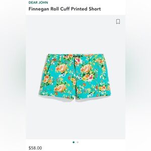 Dear John floral shorts